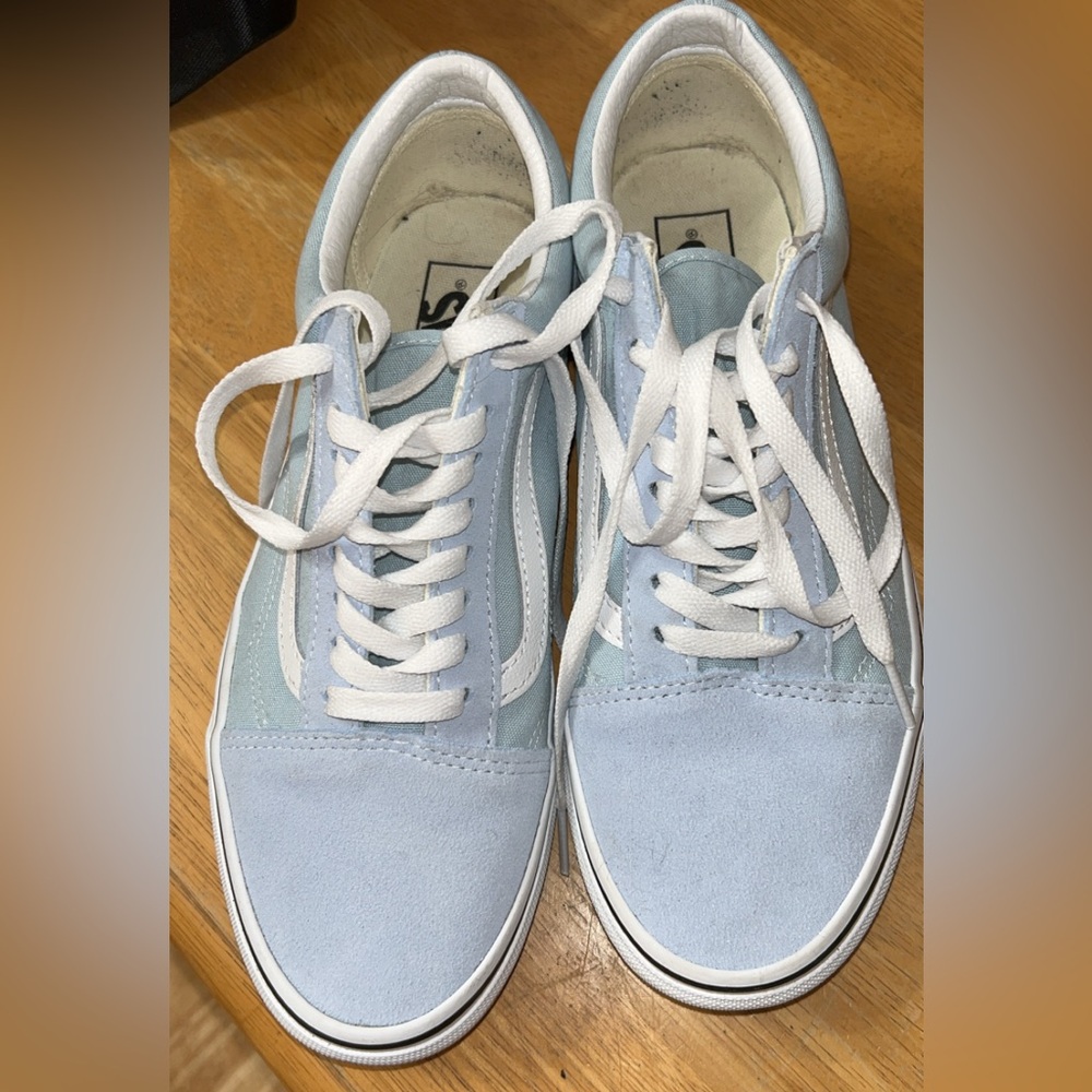Vans Sky Blue Canvas Sneakers